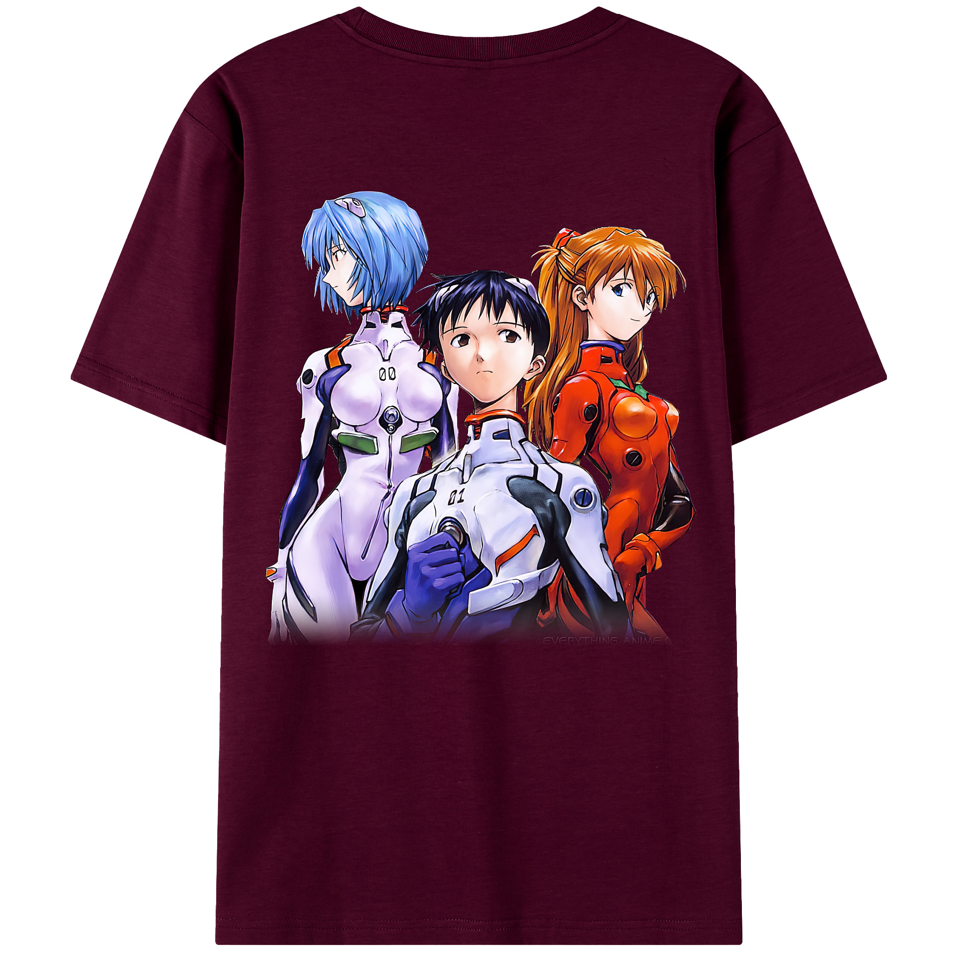 （画像用） EVA 新世紀エヴァンゲリオン レディース半袖Tシャツ(バックプリント)
